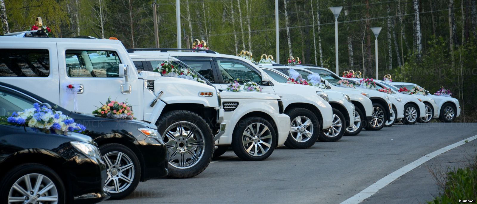 Аренда машины на свадьбу в Казани